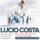 PRÊMIO LUCIO COSTA: indicações prorrogadas até 06 de setembro