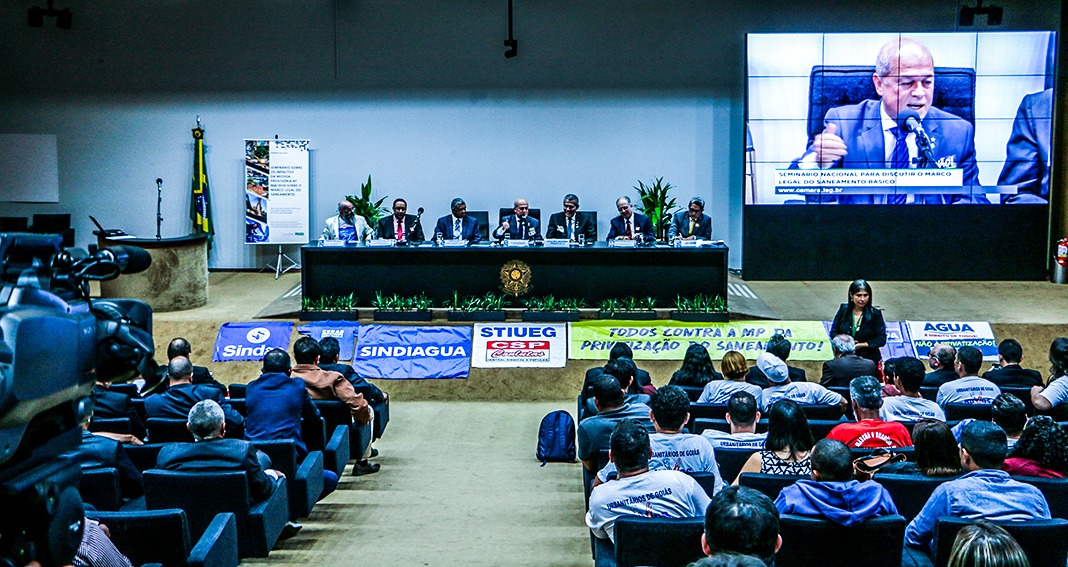 Seminário nacional discute alterações no marco legal do saneamento básico