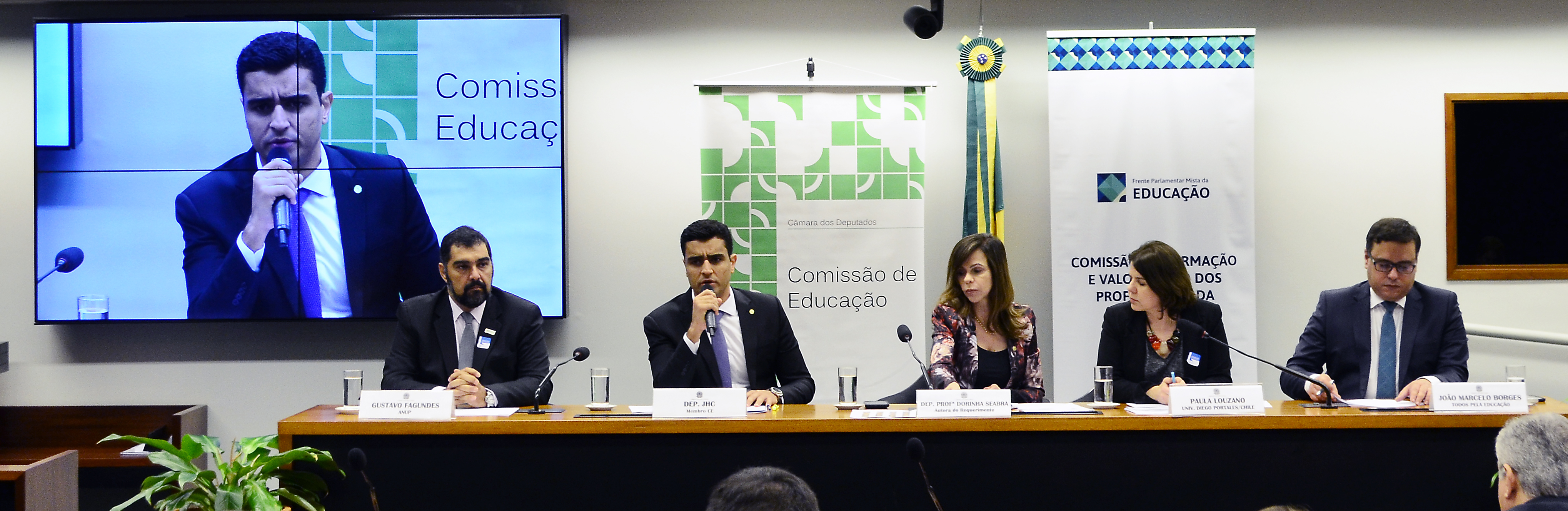 Apresentações do seminário, em 24/09/19, sobre o Marco Referencial Docente (Base Nacional Docente)