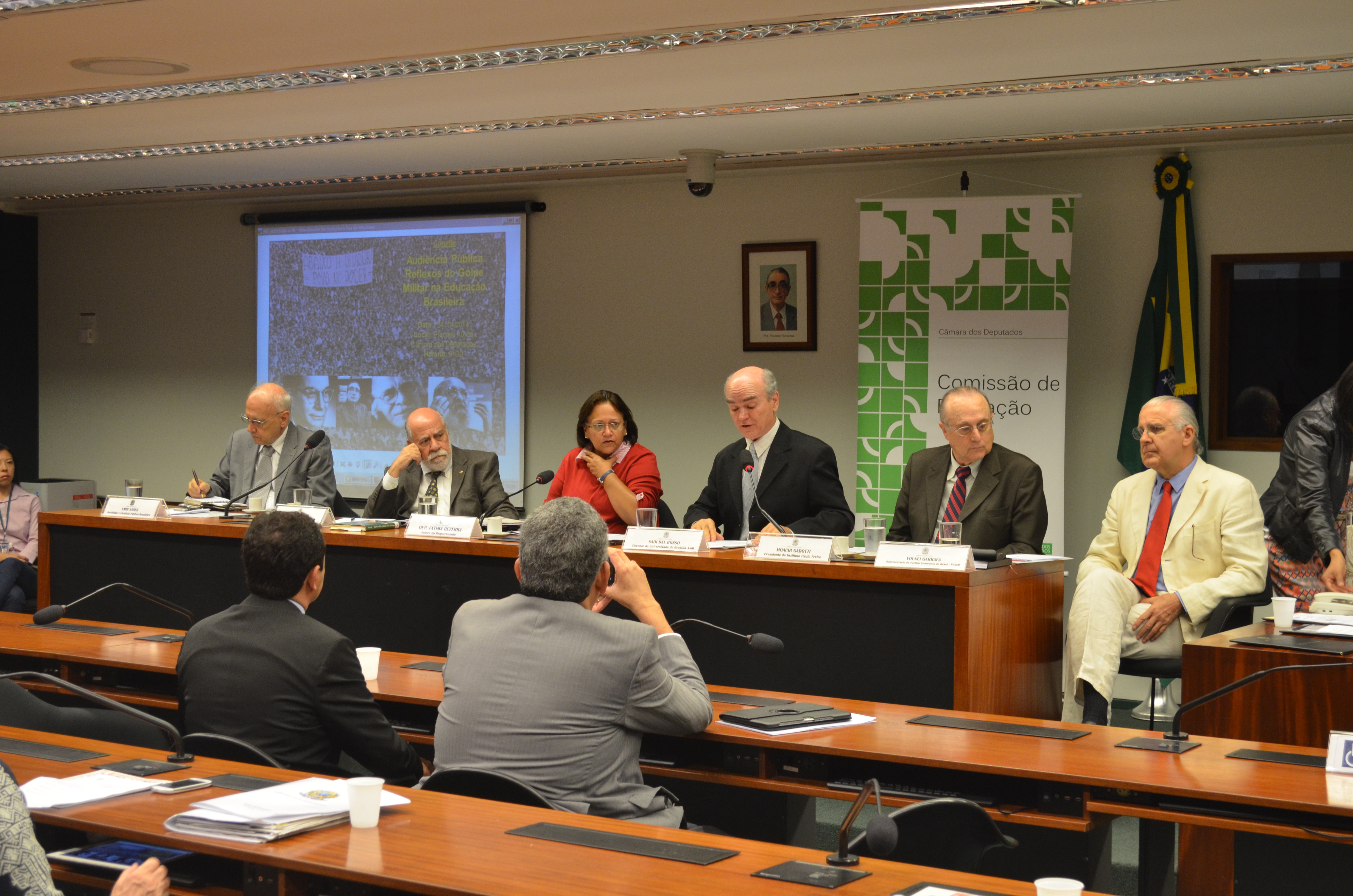Audiência conjunta discutiu os reflexos do Golpe Militar na educação brasileira
