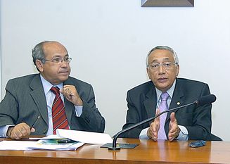 Deputados Severiano Alves e Gastão Vieira
