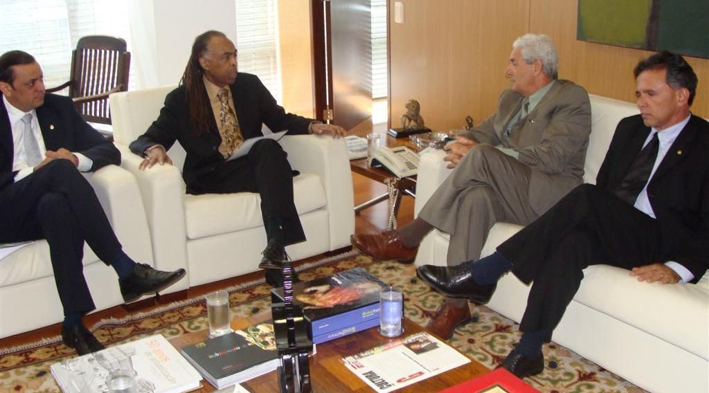 Reunião no Ministério da Cultura