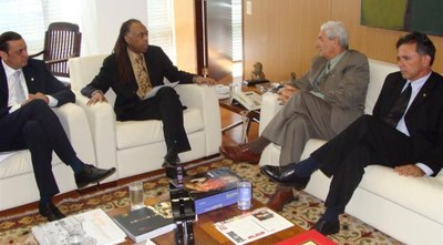 Reunião no Ministério da Cultura