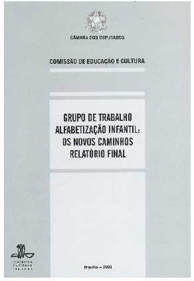 Capa relatório alfabetização infantil