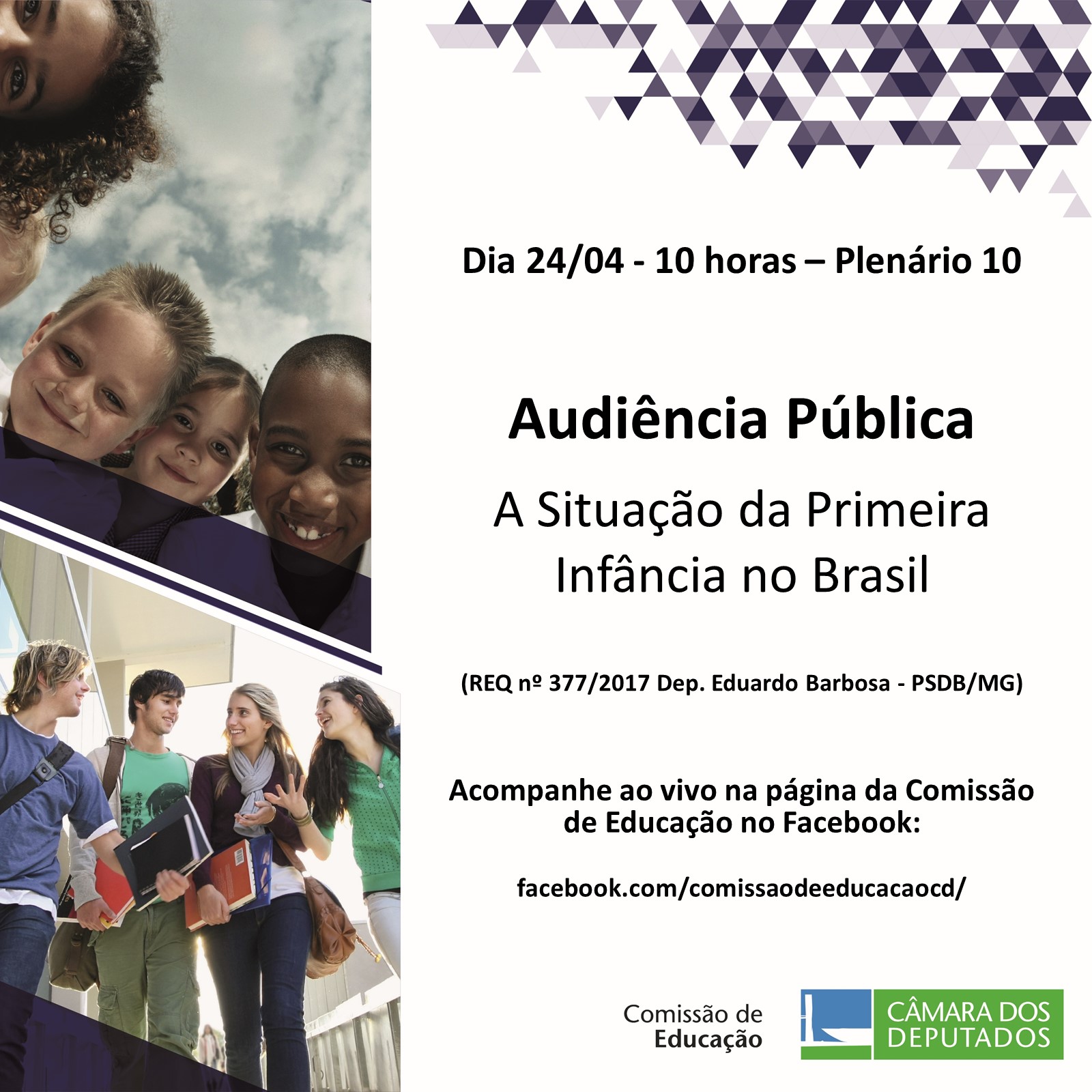 Audiência Pública sobre a Situação da Primeira Infância no Brasil