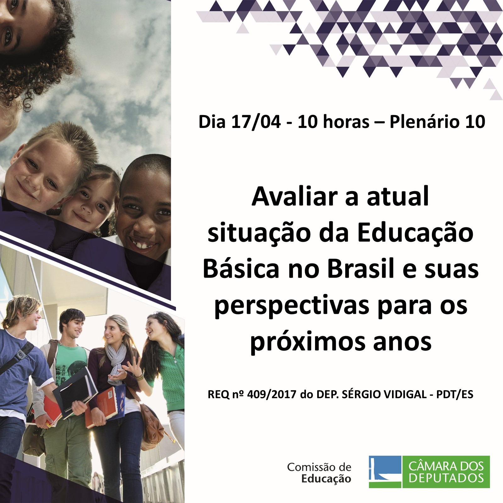 Audiência Pública, próxima terça às 10h.