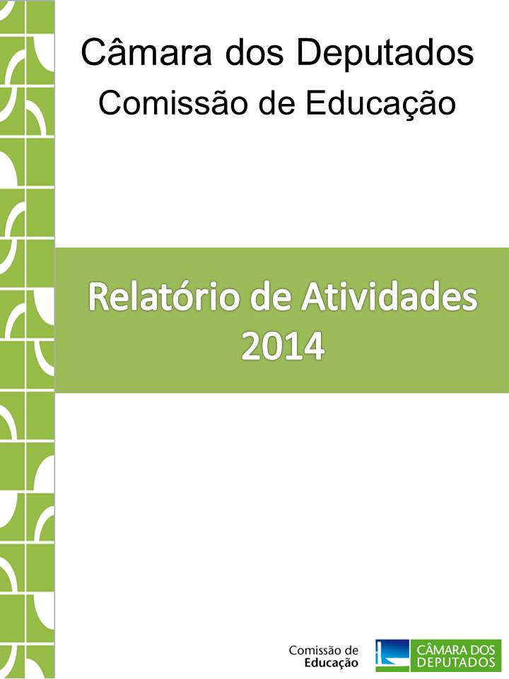 Comissão de Educação divulga o Relatório de Atividades 2014