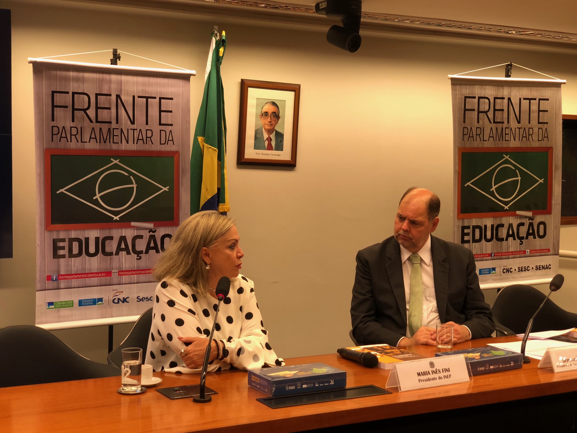 Palestra sobre as contribuições do INEP para a educação brasileira