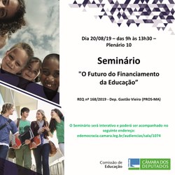 Publicação do Ciclo de Seminários Financiamento da Educação Básica no Brasil