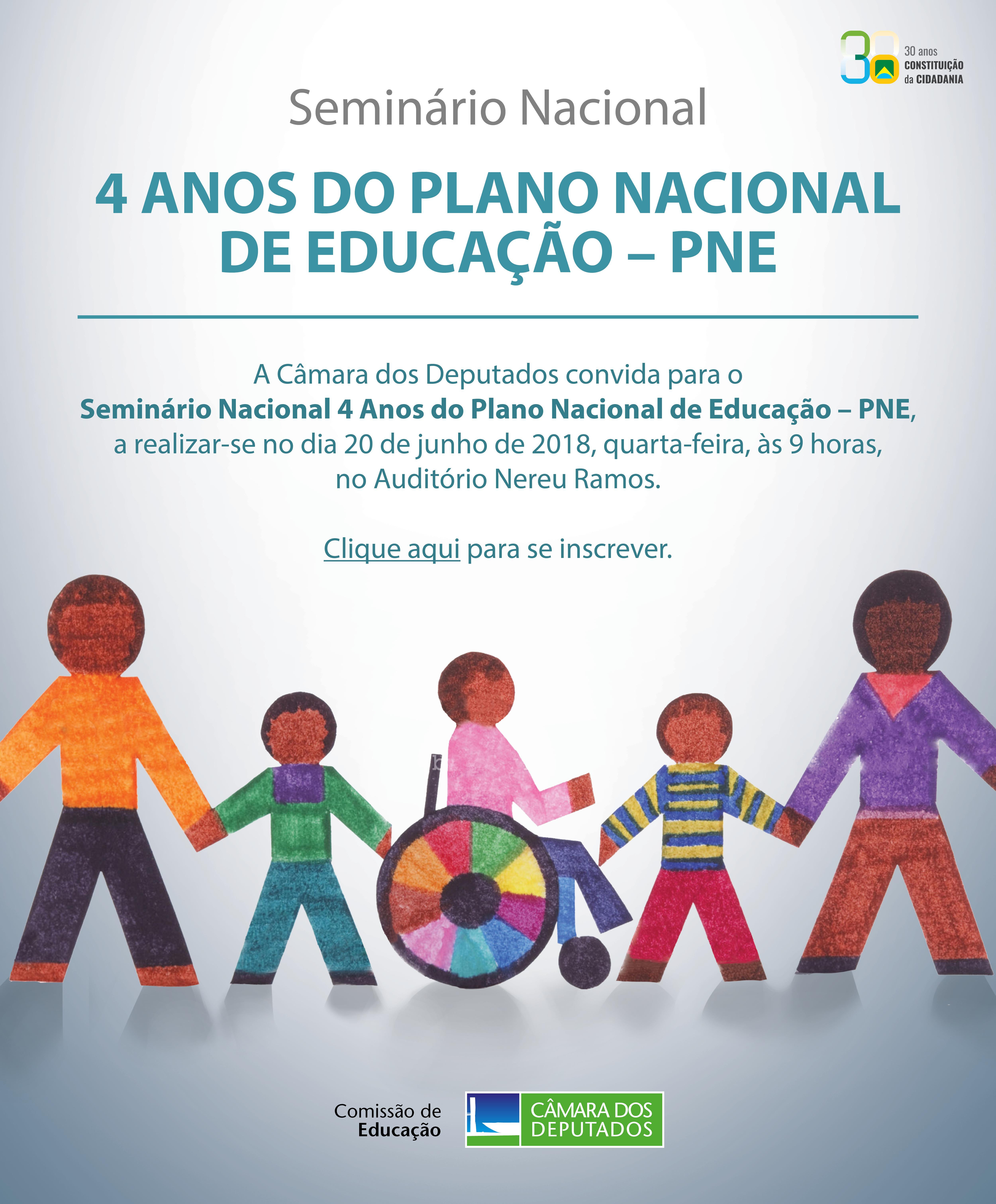 SEMINÁRIO NACIONAL 4 ANOS DO PLANO NACIONAL DE EDUCAÇÃO - PNE