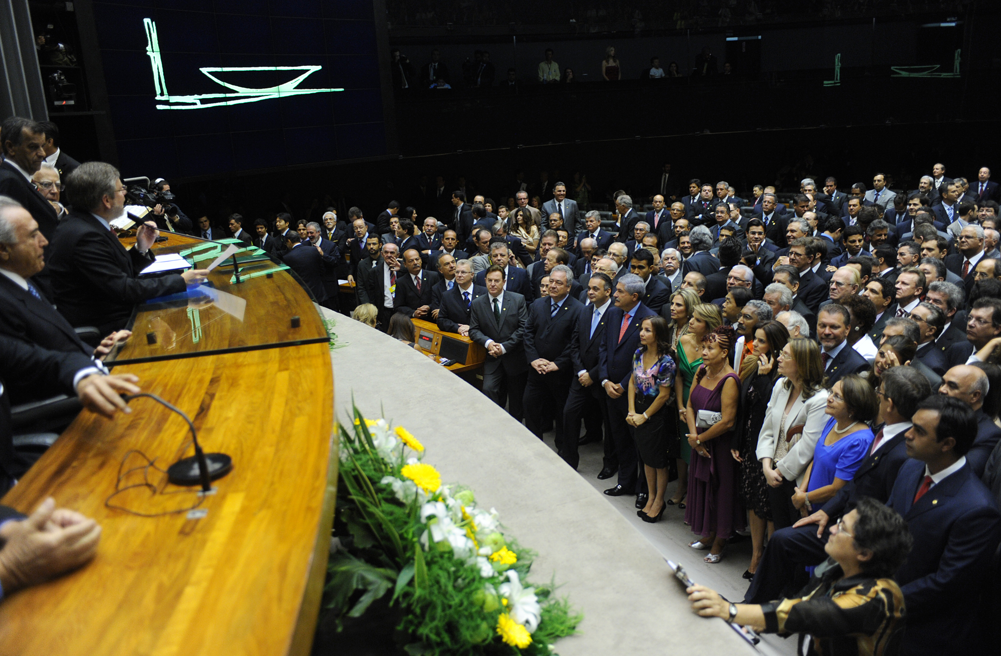 Solenidade de posse dos deputados