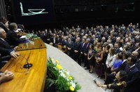 Solenidade de posse dos deputados