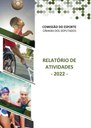 Comissão do Esporte publica Relatório de Atividades de 2022