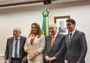 Júnior Mano, Bandeira de Mello e Helena Lima são eleitos vice-presidentes da Comissão do Esporte