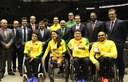 Sessão solene homenageia atletas brasileiros do Pan e do Parapan
