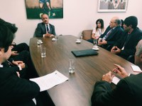 Aroldo Cedraz propõe parceria em reunião na CFFC