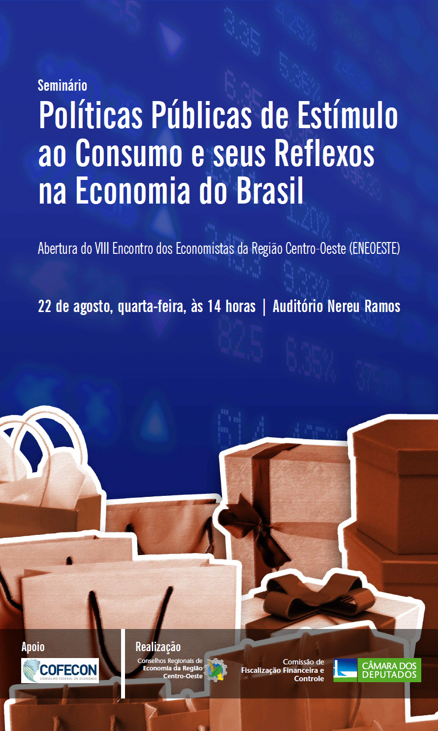 CFFC realizará seminário para debater políticas públicas de estímulo ao consumo 