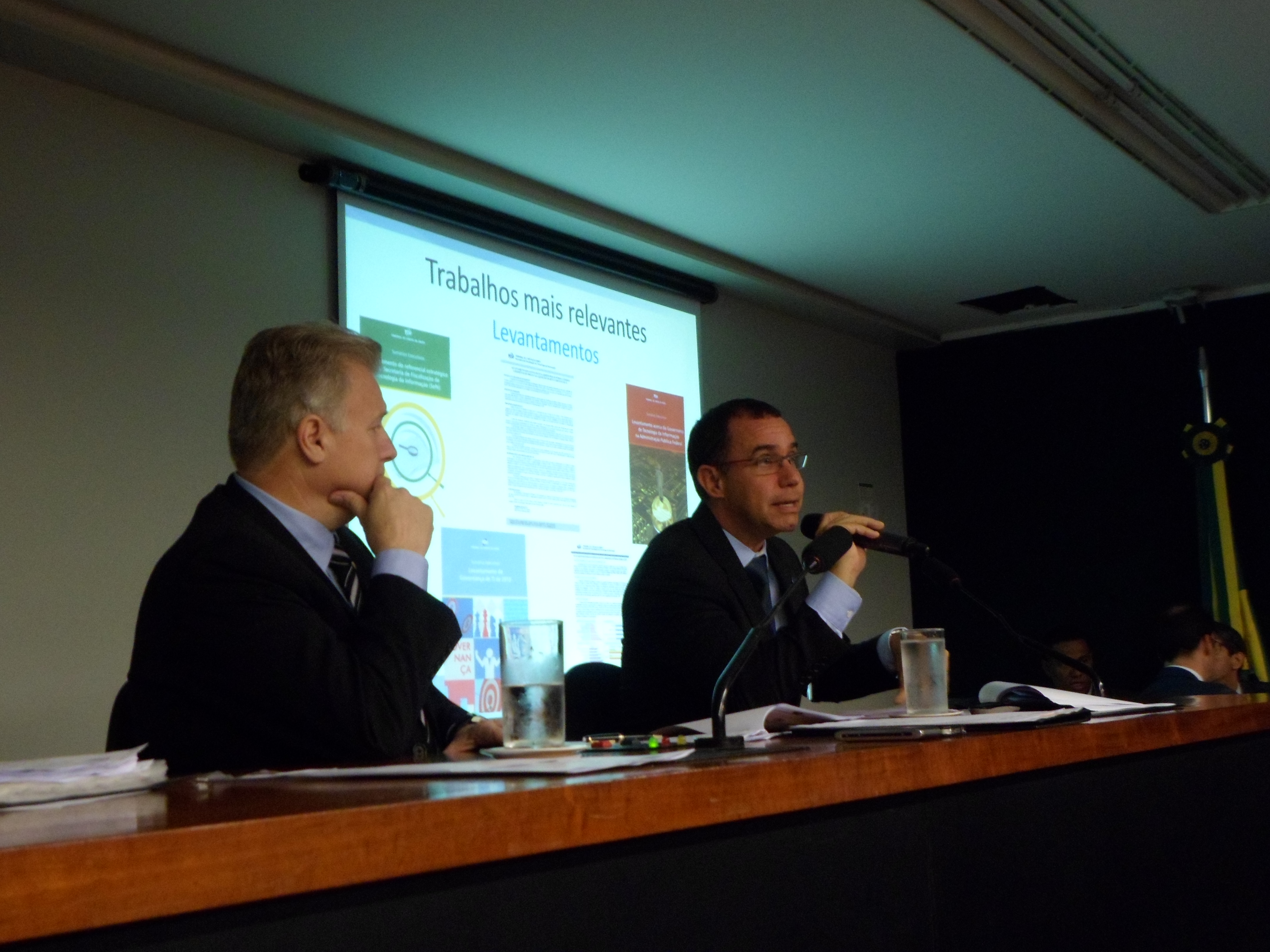 Comissão recebe o TCU para apresentação de ações na área de TI