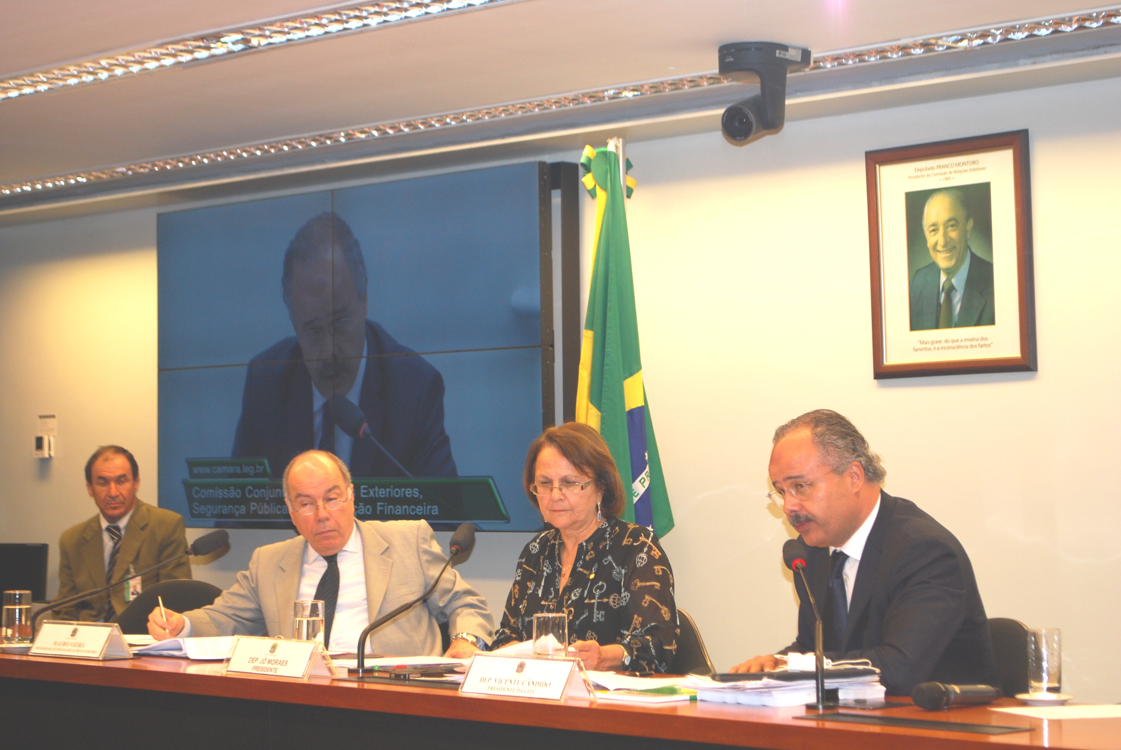 Em conjunto, Comissões realizam audiência com o ministro Mauro Vieira