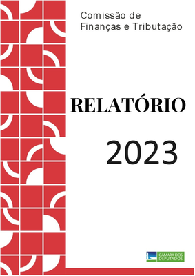 Capa do Relatório de Atividades 2023