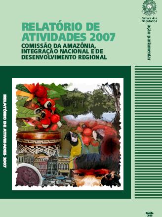 Capa do Relatório 2007 - CAINDR