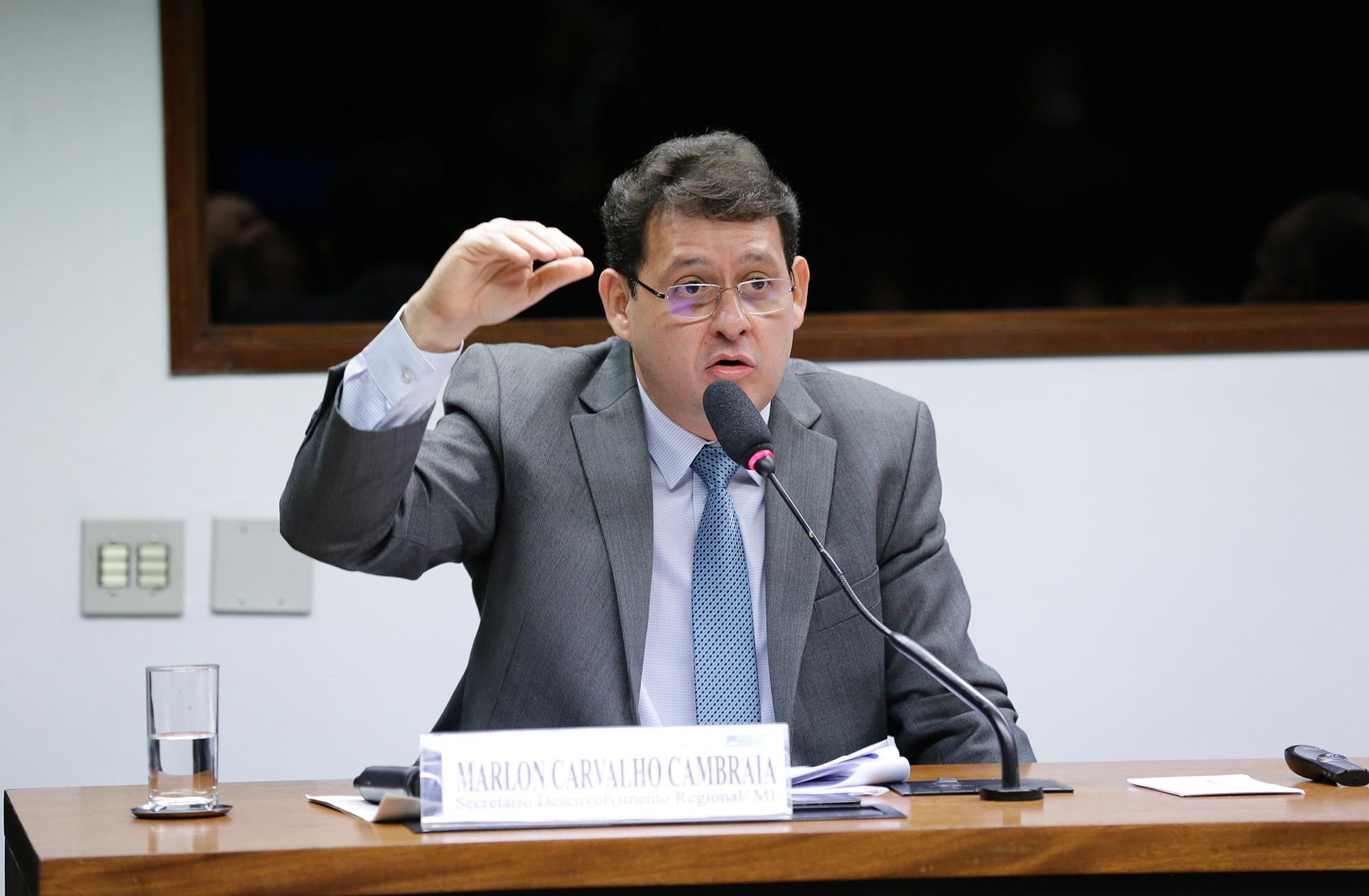 Cindra realiza audiência com o Secretário de Desenvolvimento Regional do Ministério da Integração Nacional.