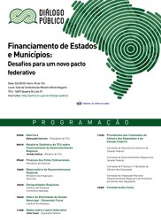 Diálogo Público - Financiamento de estados e municípios: desafios para um novo pacto federativo/TCU
