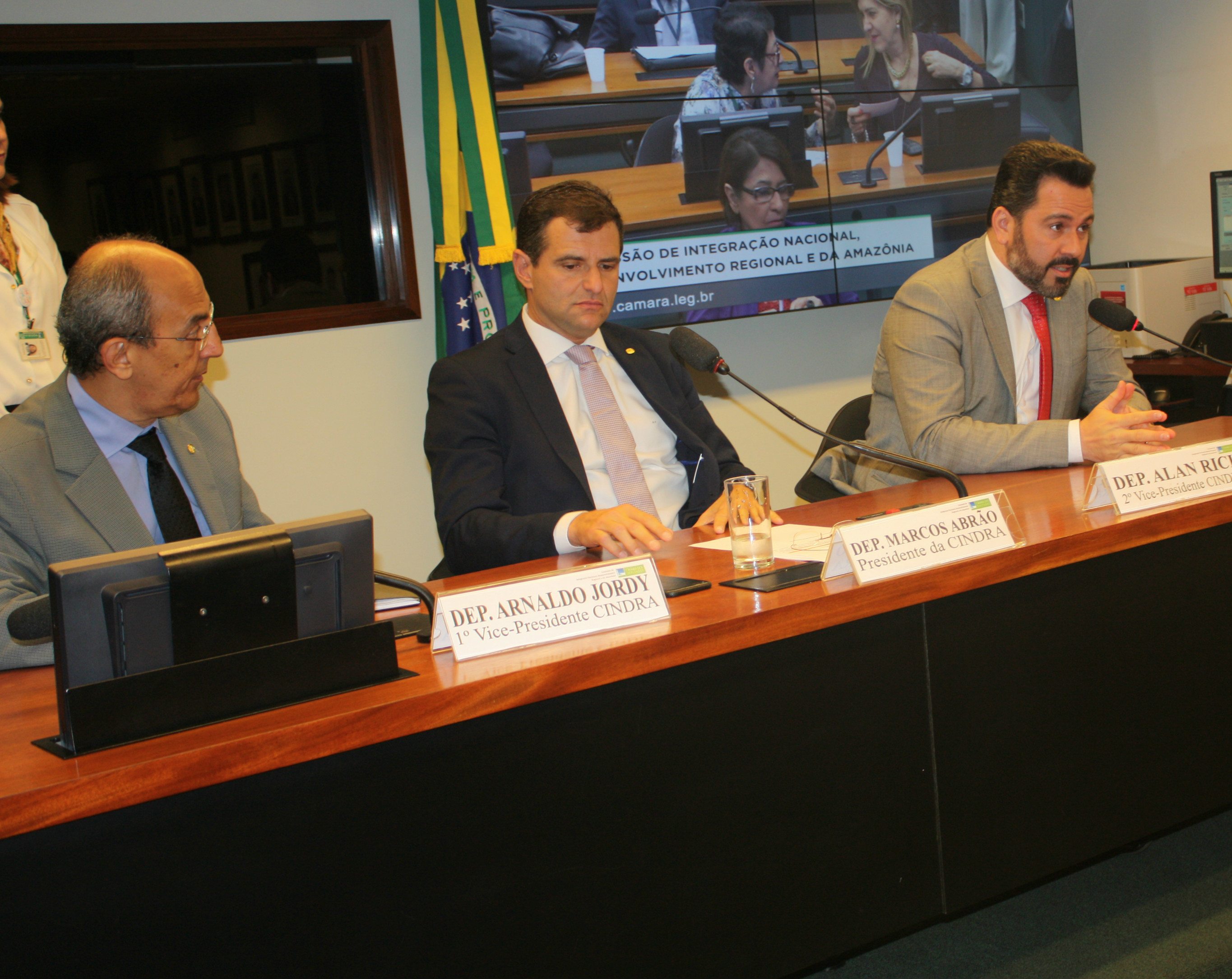 Eleitos os 1° e 2° Vice-Presidentes da Cindra