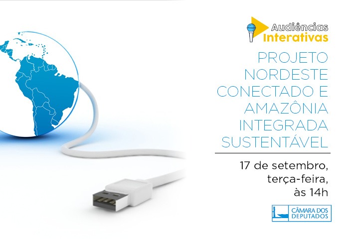 Os Projetos Nordeste Conectado e Amazônia Integrada e Sustentável serão objeto de audiência pública no dia 17/09/2019. 