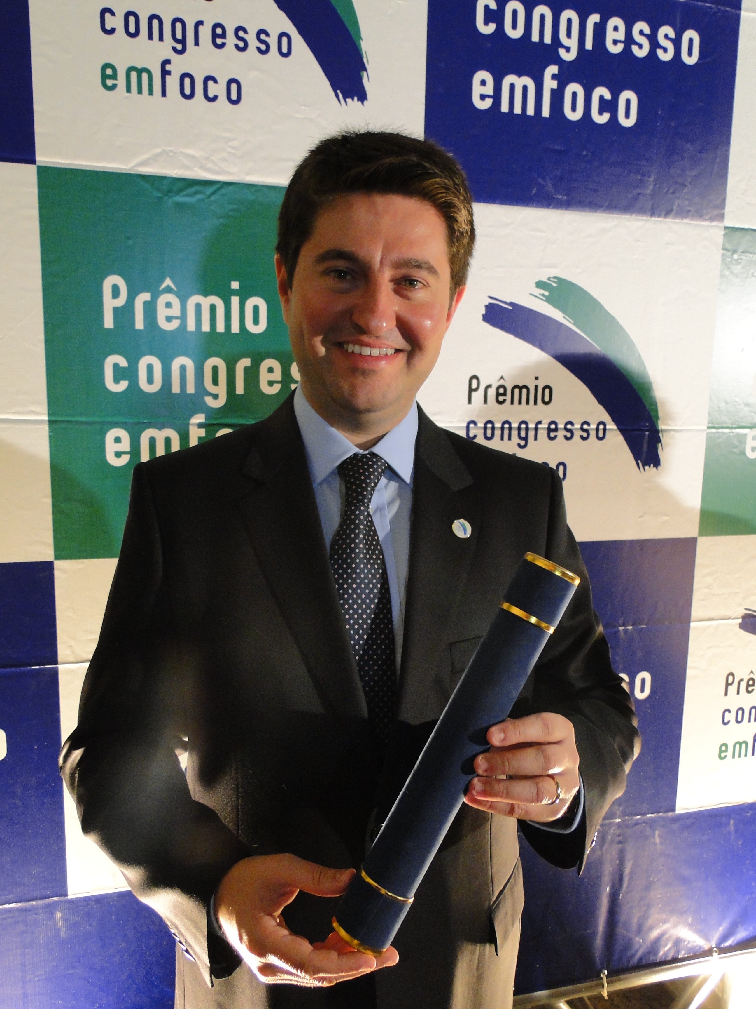 Presidente da CINDRA, Deputado Jerônimo Goergen, recebe Prêmio Congresso em Foco 