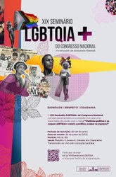 19ª edição do Seminário LGBTQIA+ do Congresso Nacional será realizado nesta terça