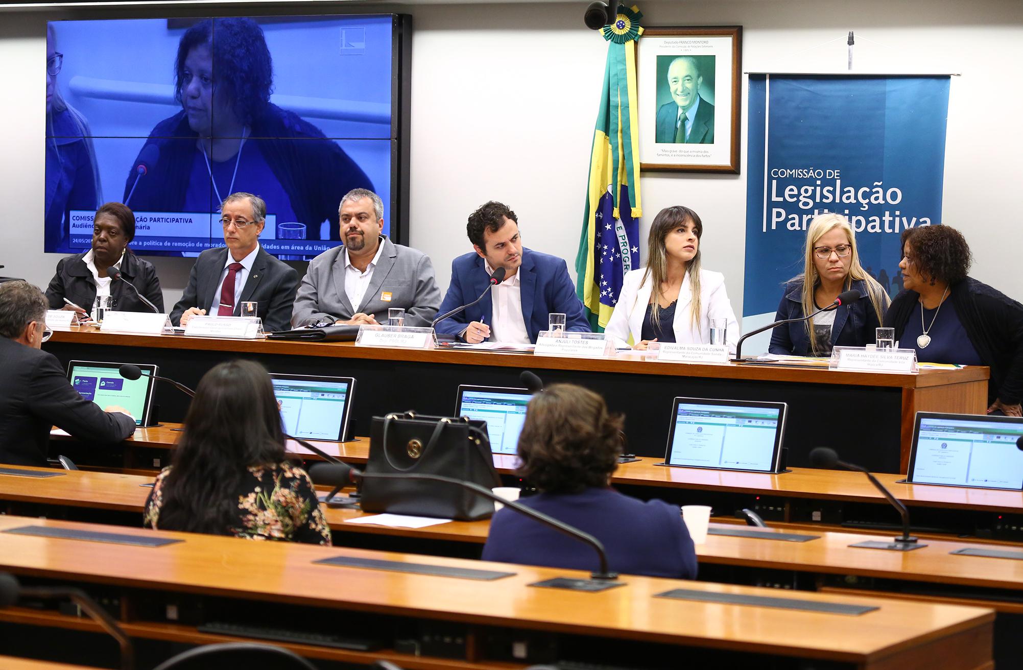 CLP DEBATE POLÍTICA DE REMOÇÃO DE MORADORES DE COMUNIDADES EM ÁREA DA UNIÃO