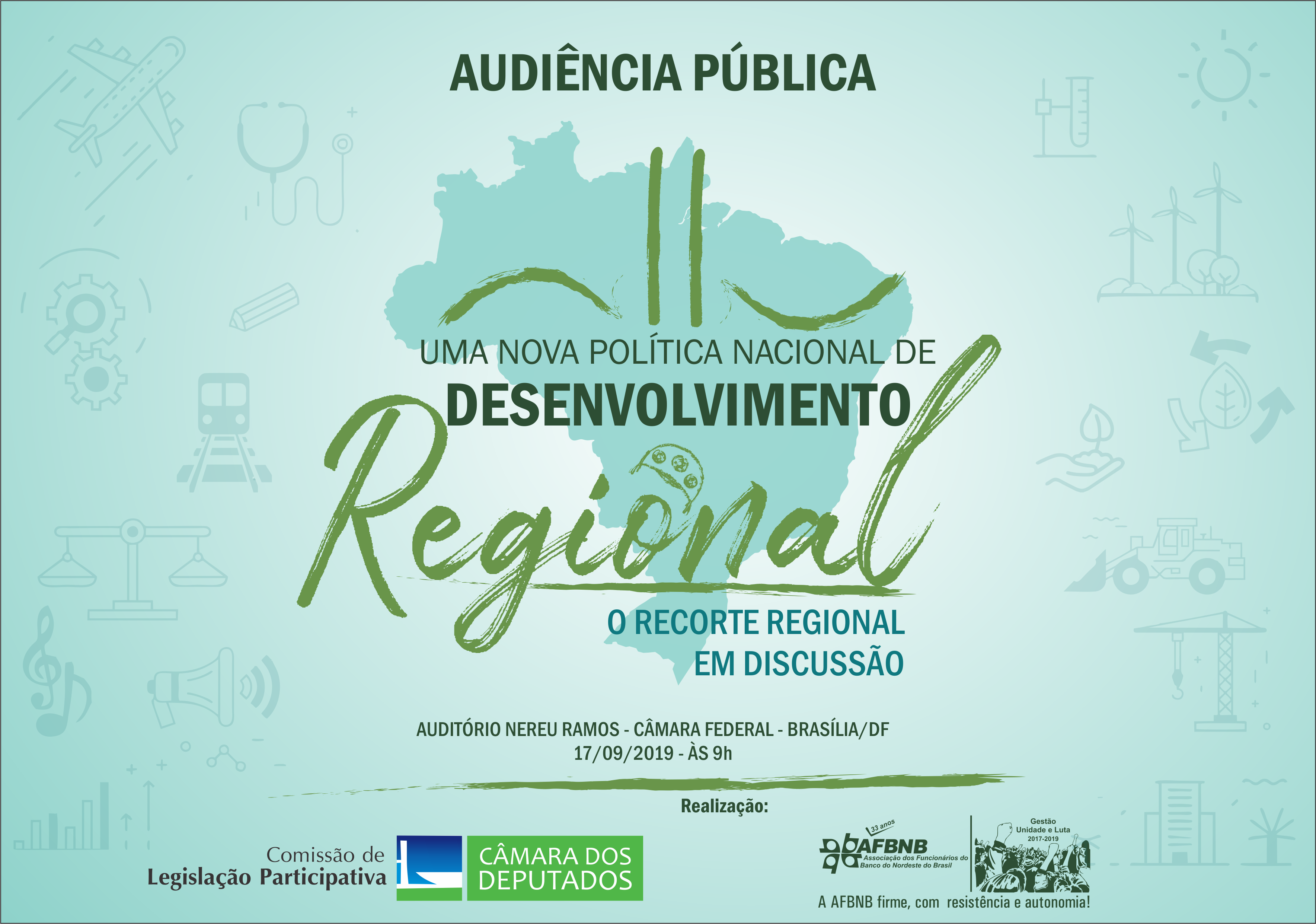 CLP debate nova política nacional de desenvolvimento regional