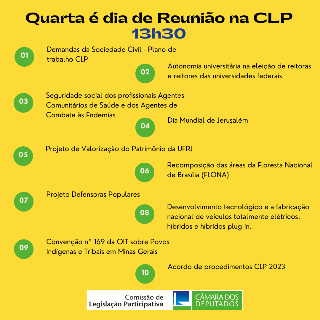 Comissão debate e vota propostas legislativas