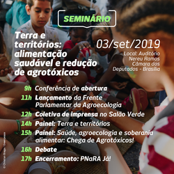 Comissões promovem seminário sobre desafios da agricultura e do meio ambiente