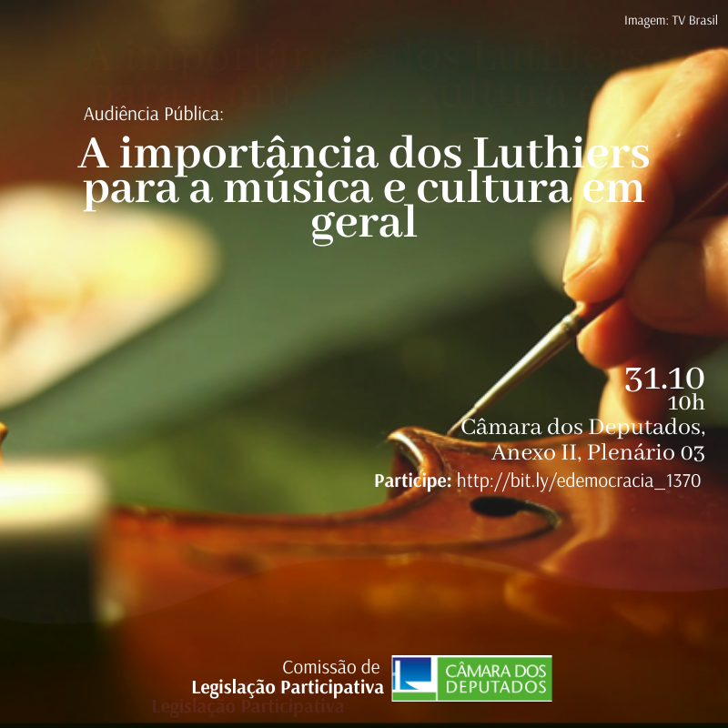 Importância dos luthiers para a música é tema de debate