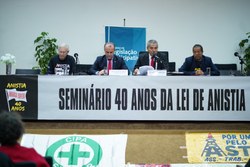 Participantes de seminário cobram mais justiça para anistiados do regime militar