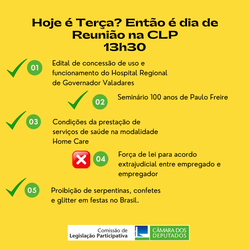 Seminário sobre o pedagogo Paulo Freire entra na pauta da CLP