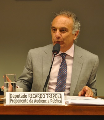 Deputado Ricardo Tripoli (PSDB/SP), um dos requerentes do debate.