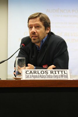 Carlos Rittl, Coordenador do Programa de Mudanças Climáticas e Energia do WWF-Brasil.