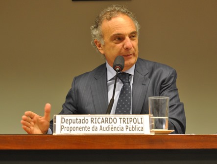 Deputado Ricardo Tripoli (PSDB/SP), um dos requerentes do debate.