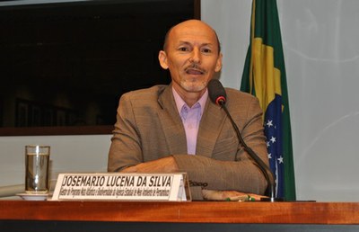 Josemario Lucena da Silva, Gestor do Programa Mata Atlântica e Biodiversidade da Agência Estadual de Meio Ambiente de Pernambuco, representando a Abema - Associação Brasileira de Entidades Estaduais do Meio Ambiente.