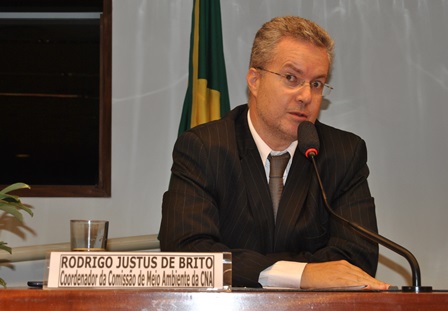 Rodrigo Justus de Brito, Coordenador da Comissão de Meio Ambiente da CNA - Confederação da Agricultura e Pecuária do Brasil.