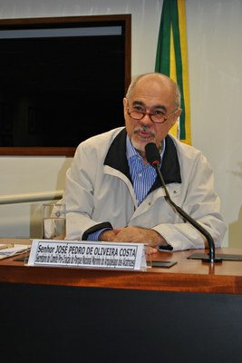 José Pedro de Oliveira Costa, Secretário do Comitê Pró-Criação do Parque Nacional Marinho do Arquipélogo dos Alcatrazes.