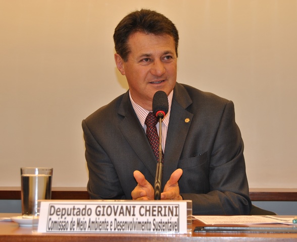 Deputado Giovani Cherini (PDT/RS), proponente do debate.