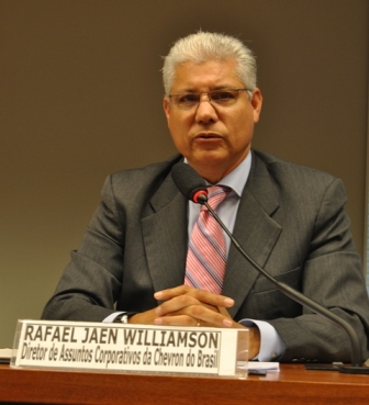 Rafael Jaen Williamson, Diretor de Assuntos Corporativos da Chevron Brasil.