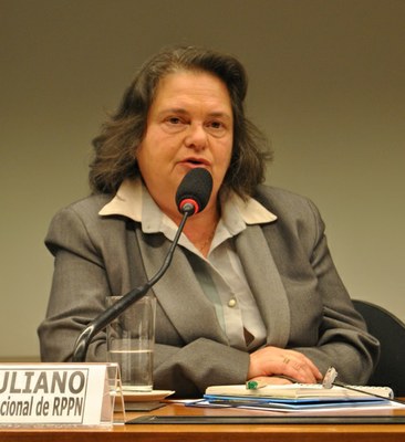 Ana Maria Juliano, Presidente da CNRPPN - Confederação Nacional de Reservas Particulares de Patrimônio Natural