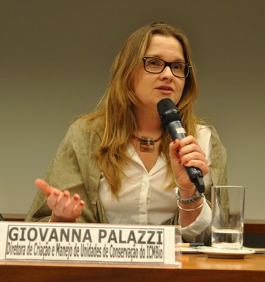 Giovanna Palazzi, Diretora de Criação e Manejo das Unidades de Conservação do ICMBio, Instituto Chico Mendes.