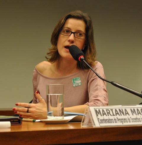 Mariana Machado, Coordenadora do Programa de Incentivo às RPPN da Mata Atlântica.