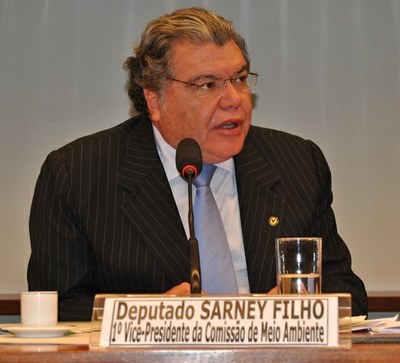 Deputado Sarney Filho (PV/MA) propositor do debate.